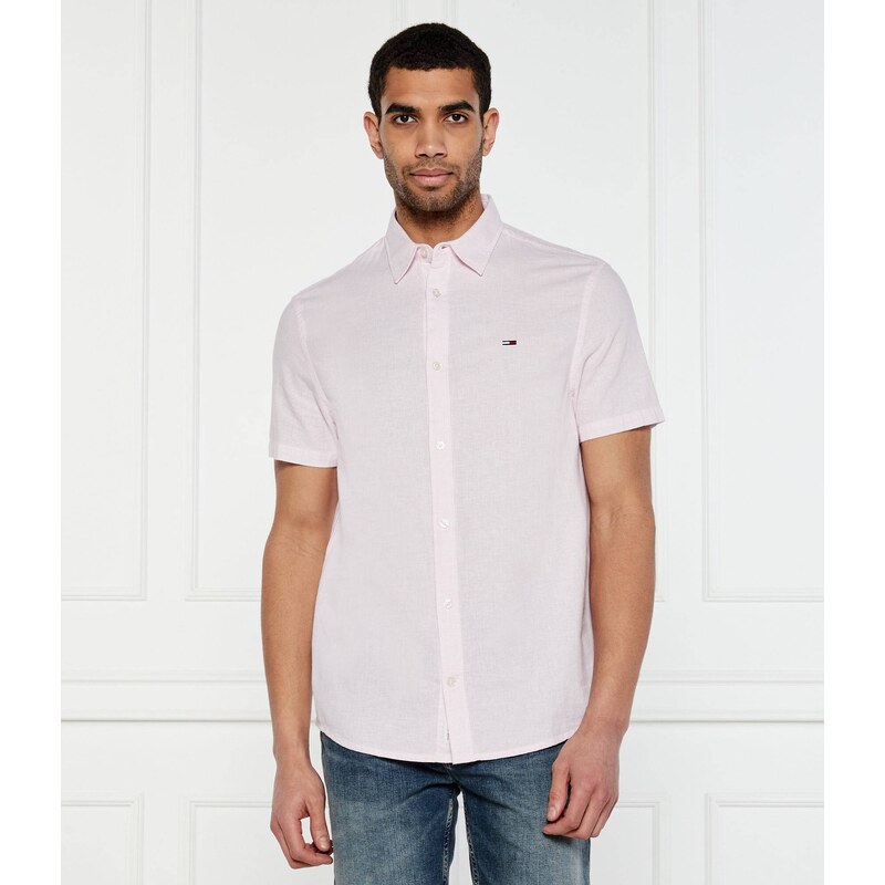 Tommy Jeans Košile | Regular Fit přidáním lnu