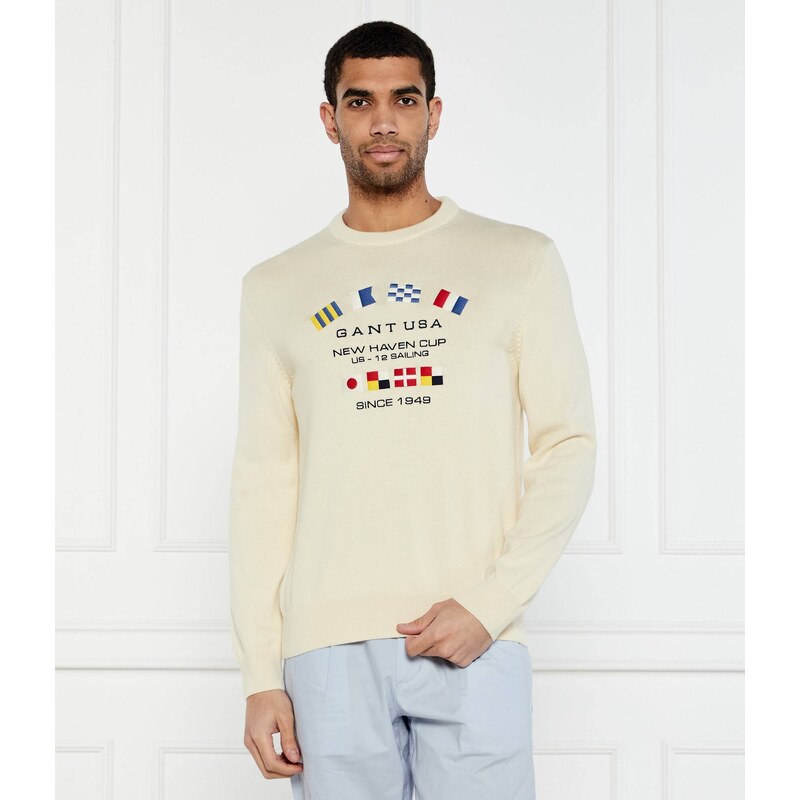 Gant Svetr NAUTICAL FLAGS | Regular Fit