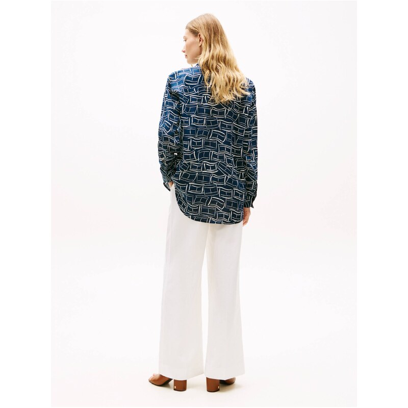 Tommy Hilfiger Lněná košile | Relaxed fit