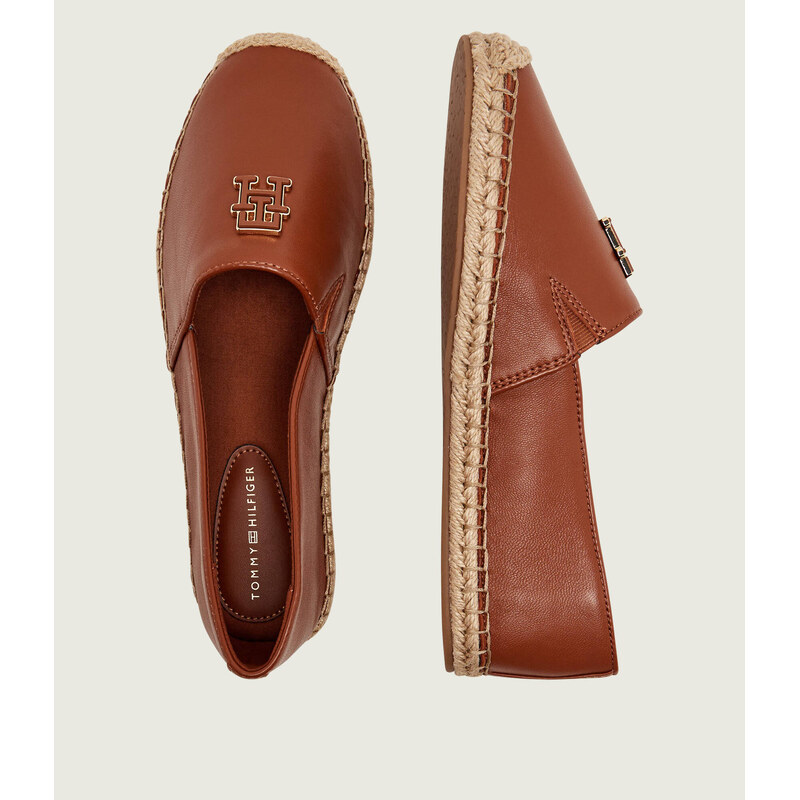 Tommy Hilfiger Kožené espadrilky