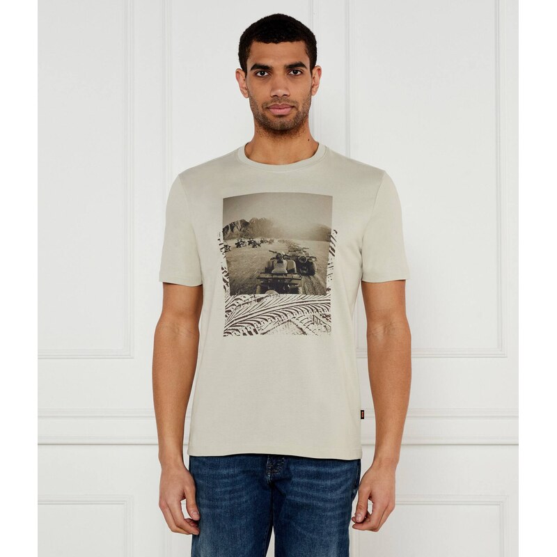 BOSS ORANGE Tričko Te_Dunetrace | Regular Fit
