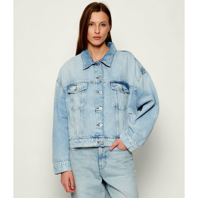 Hugo Blue Džínová bunda Lou_B | Oversize fit 115606488