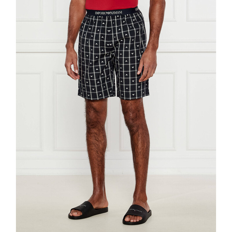 Emporio Armani Šortky k pyžamu | Regular Fit