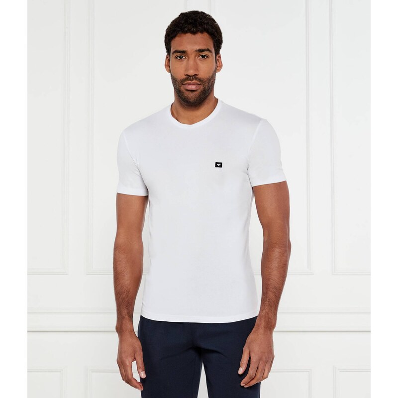 Emporio Armani Tričko | Slim Fit | stretch pique