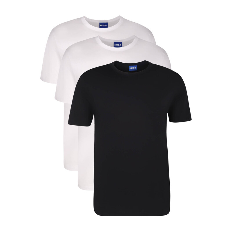 Hugo Blue Tričko 3-pack | Regular Fit