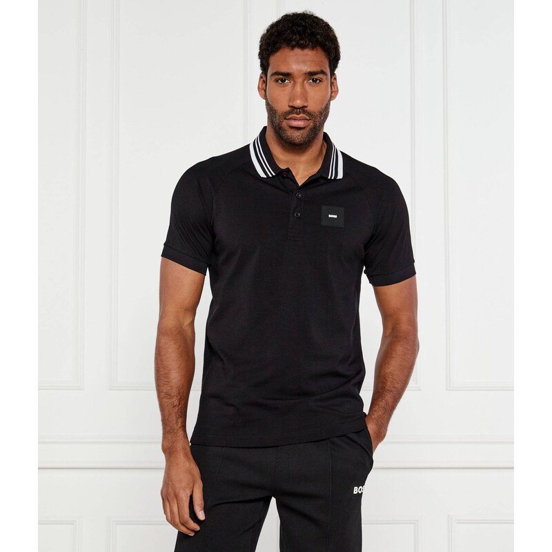 BOSS GREEN Polokošile Paddy Rib | Regular Fit