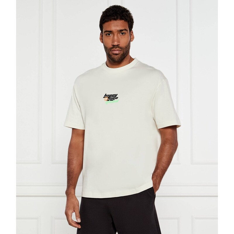 Hugo Blue Tričko Nerperi | Oversize fit
