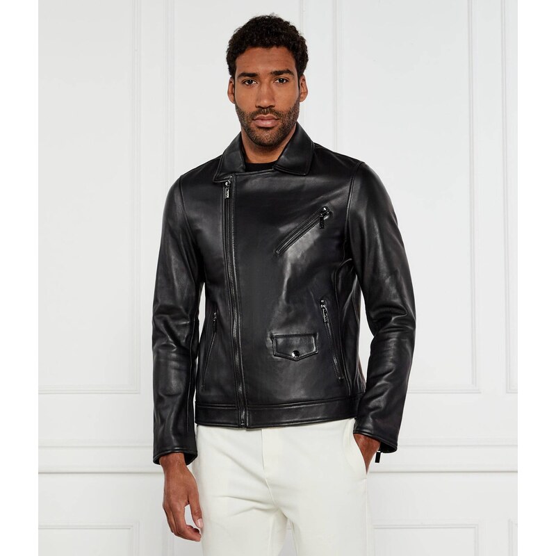 Karl Lagerfeld Kůžoná bunda | Regular Fit