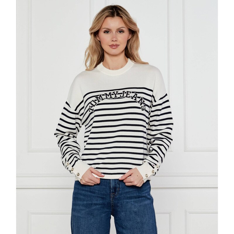 Tommy Jeans Svetr VARSITY | Regular Fit
