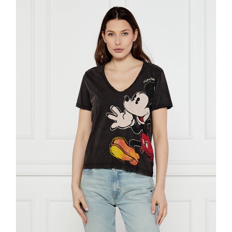 Desigual Tričko MICKEY MOUSE JOKER | DESIGUAL X DISNEY | Regular
