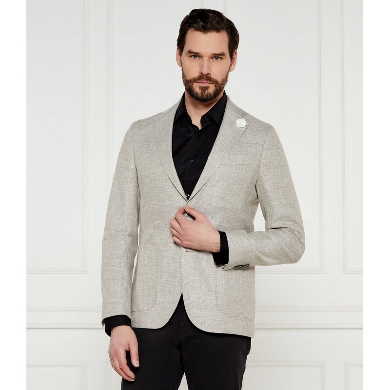 BOSS BLACK Sako C-Hanry-252 | Slim Fit přidáním lnu