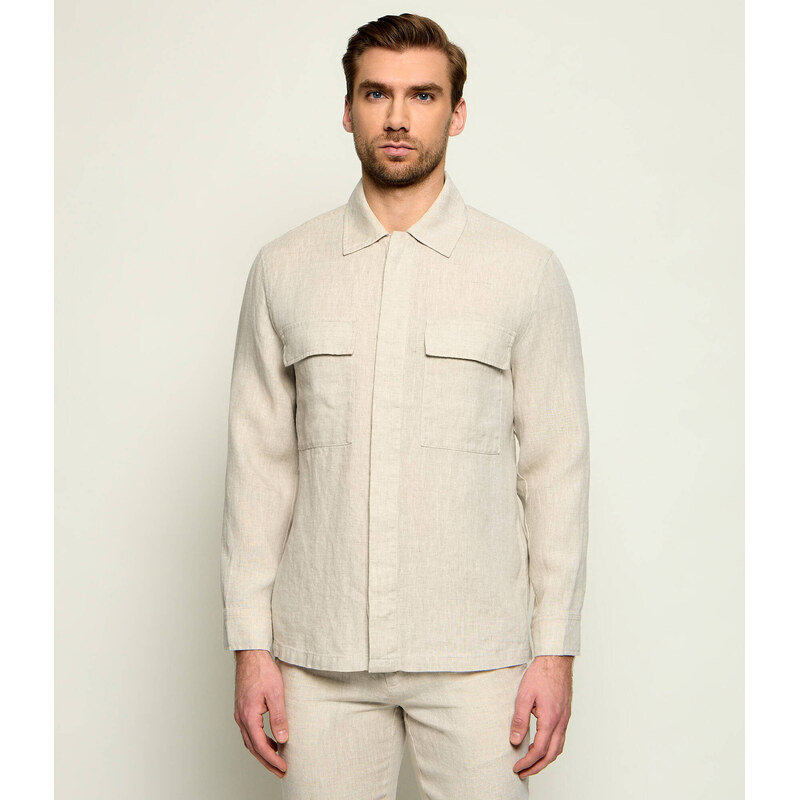 Sand Copenhagen Lněná košile 1680 - Aiden | regular fit