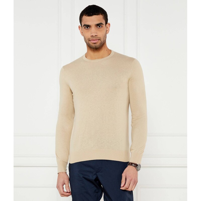 TIGER OF SWEDEN Svetr Connor L | Slim Fit přidáním lnu
