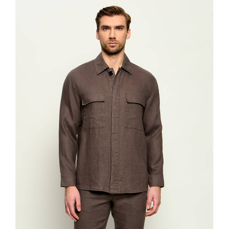 Sand Copenhagen Lněná košile 1680 - Aiden | regular fit