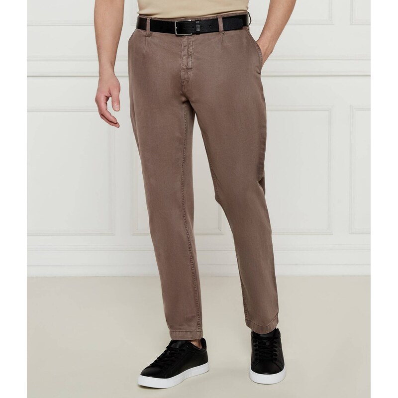 BOSS ORANGE Kalhoty Chino-Pleated | Relaxed fit