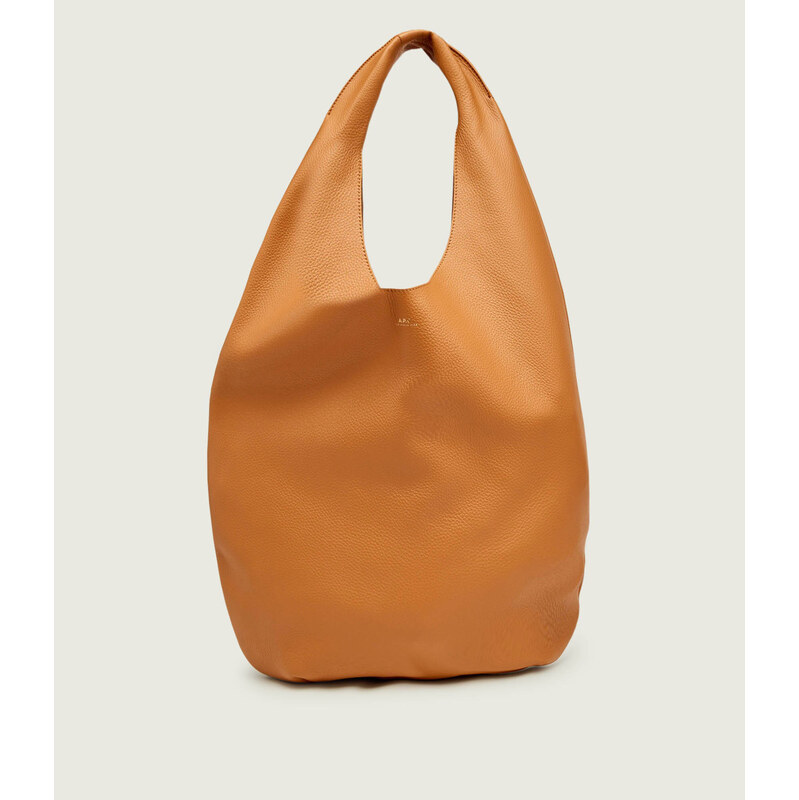 A.P.C. Kožené hobo kabelka Le Neige 114576617