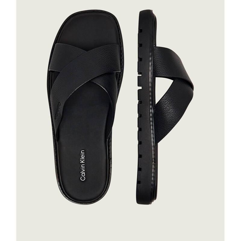 Calvin Klein Kožené pantofle