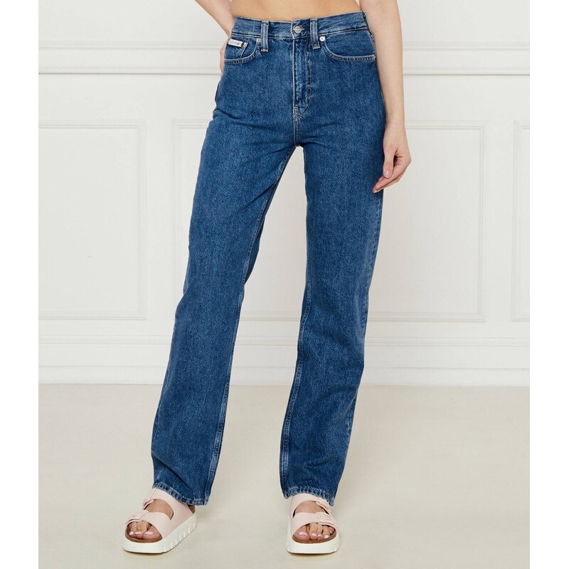 Calvin Klein Jeans Džíny | Straight fit | high rise 104388224