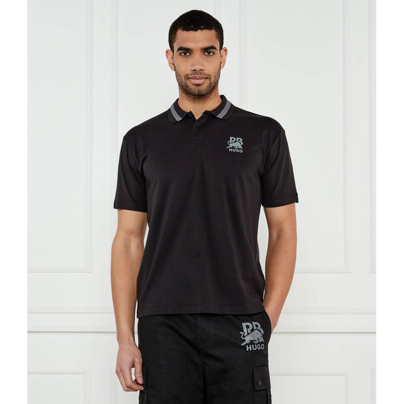 HUGO Polokošile Dodac_RB | HUGO X RACING BULLS | Relaxed fit