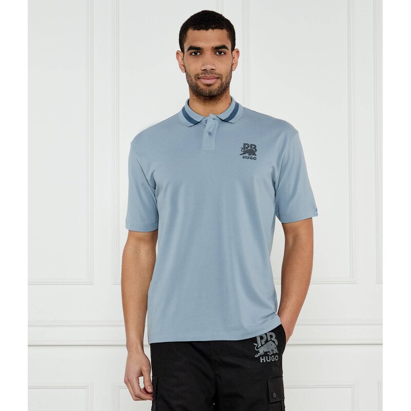 HUGO Polokošile Dodac_RB | HUGO X RACING BULLS | Relaxed fit