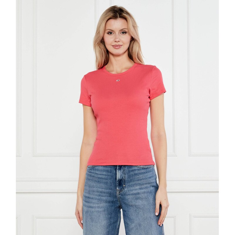 Tommy Jeans Tričko ESSENTIAL | Slim Fit
