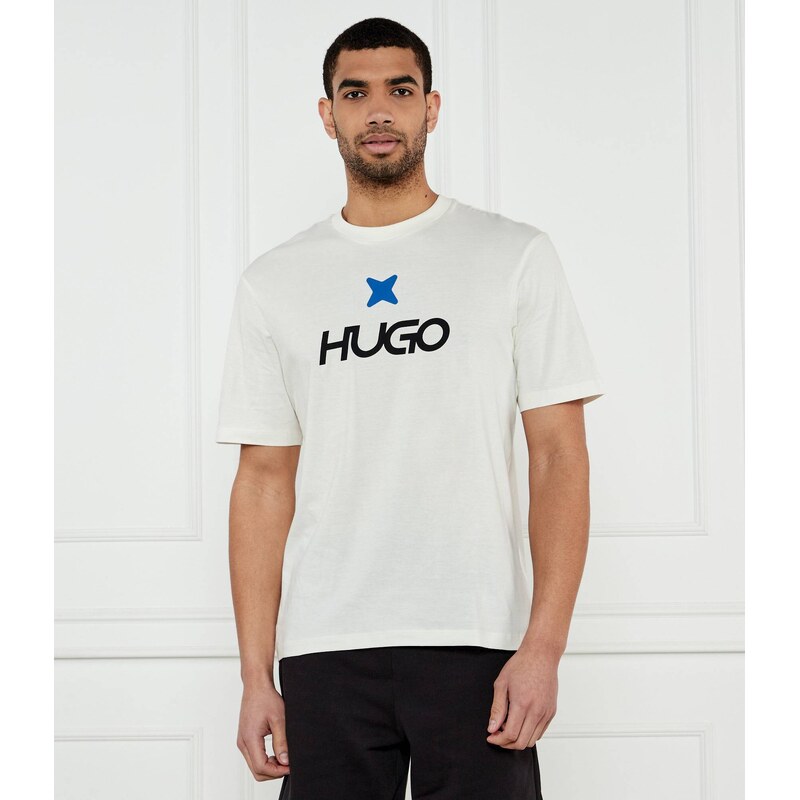 Hugo Blue Tričko Newromi | Regular Fit