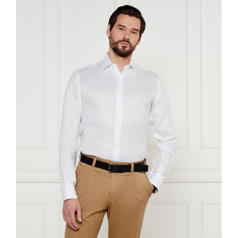 Karl Lagerfeld Lněná košile | Modern fit