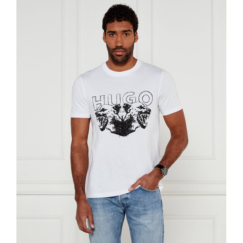 HUGO Tričko Durro | Regular Fit