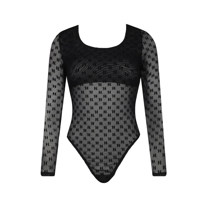 Karl Lagerfeld Body Mesh Ls | Slim Fit