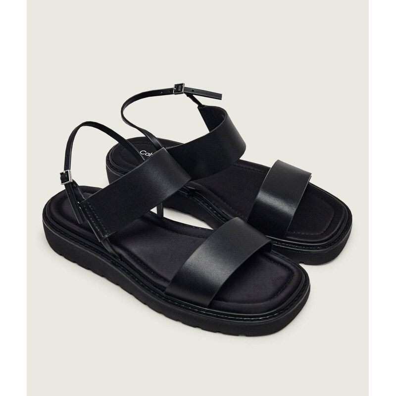 Calvin Klein Kožené sandály