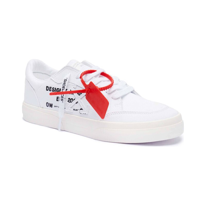 OFF-WHITE Tenisky s přídavkem kůže