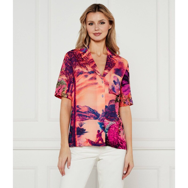 Desigual Košile PARADISE_LACROIX | Loose fit