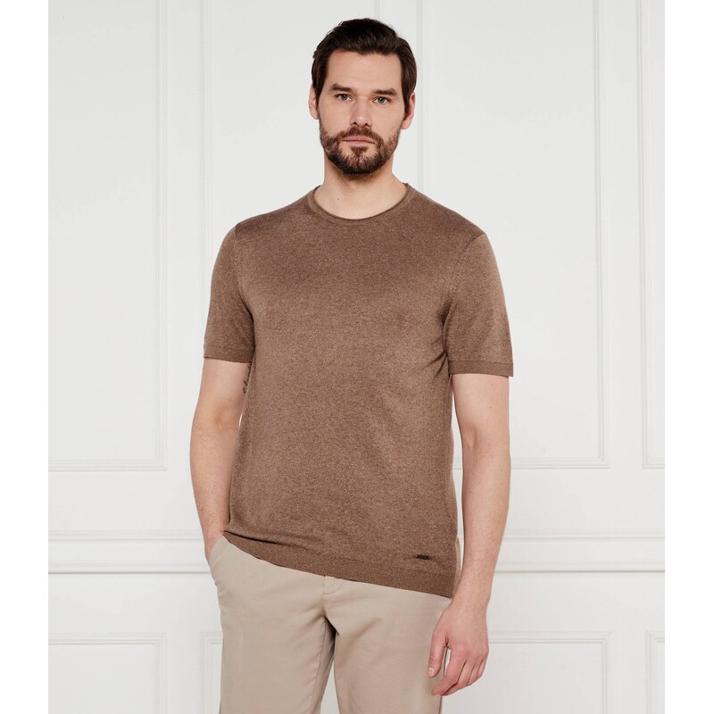 Joop! Tričko Marosor | Modern fit přidáním lnu