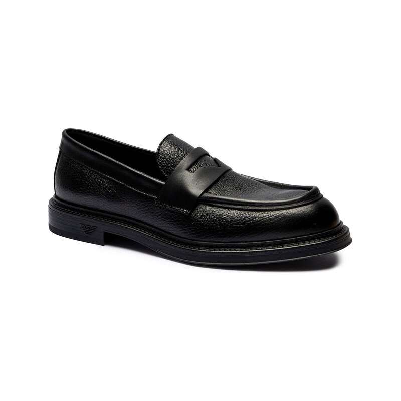 Emporio Armani Kožené mokasíny