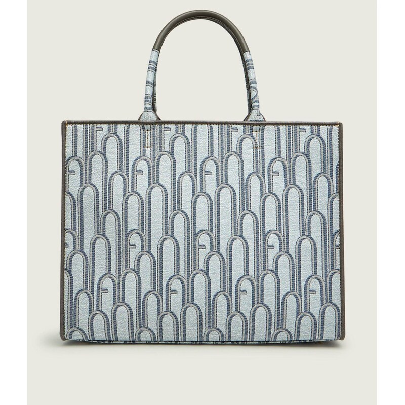 Furla Kabelka shopper FURLA OPPORTUNITY s přídavkem kůže 114558602