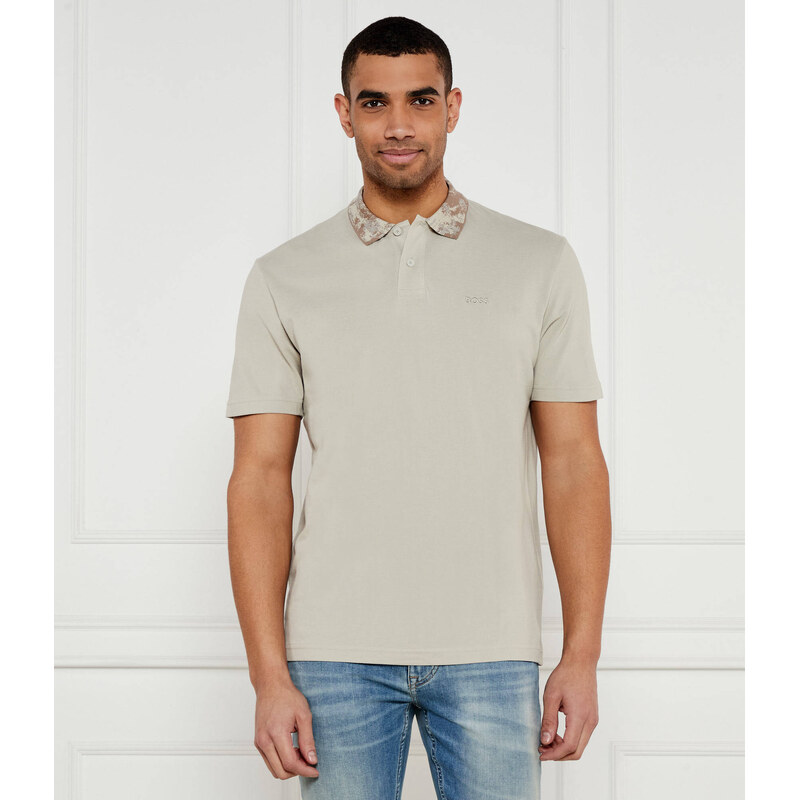BOSS ORANGE Polokošile Pe_JungleCollar | Relaxed fit | pique