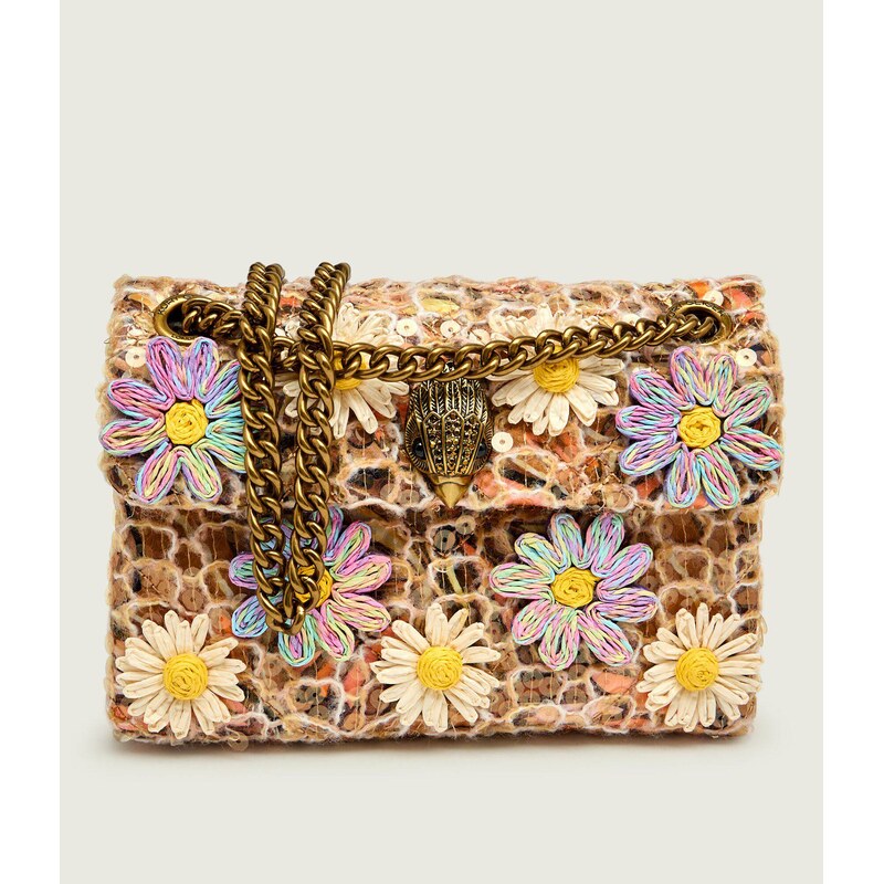 Kurt Geiger Kabelka na rameno MINI KENSINGTON FLOWERS 114558669