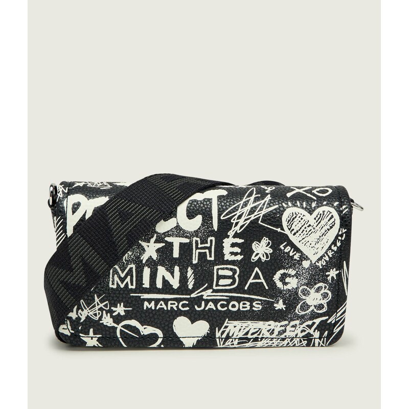 Marc Jacobs Kožená crossbody kabelka The Mini Bag