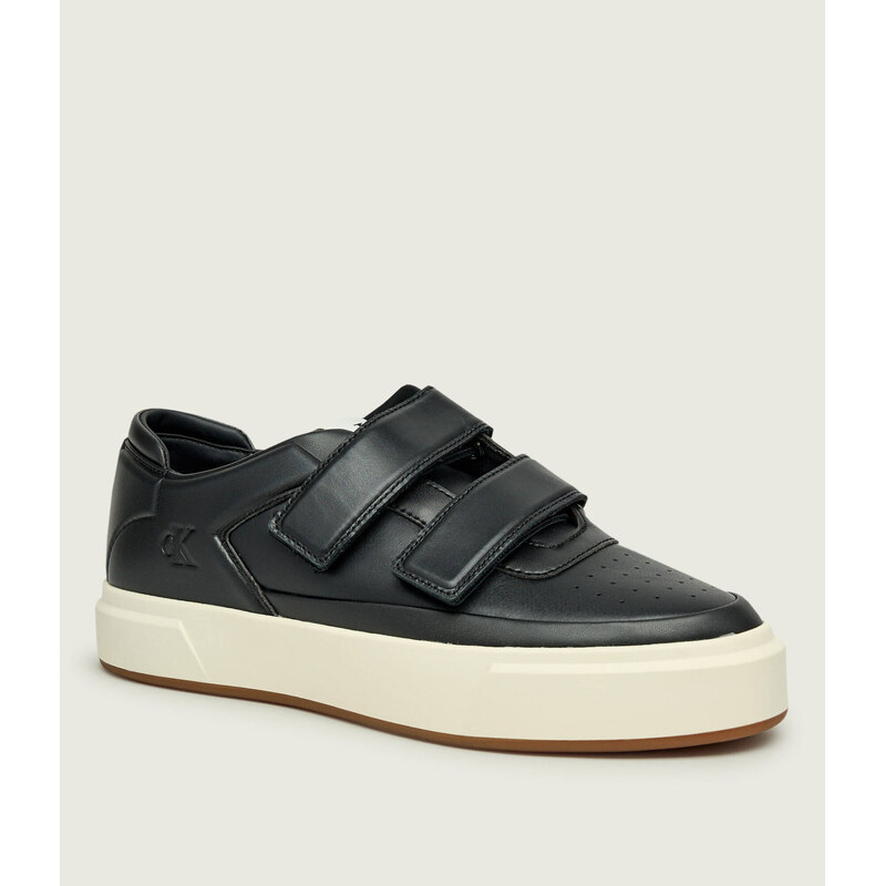 Calvin Klein Kožené tenisky CUPSOLE 2STRAPS