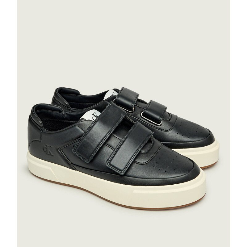 Calvin Klein Kožené tenisky CUPSOLE 2STRAPS