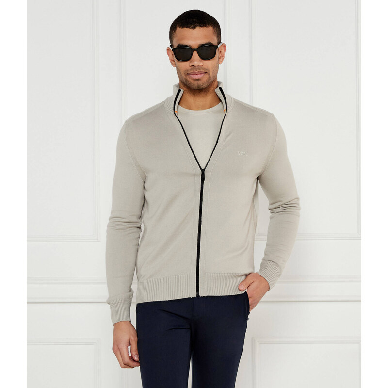 BOSS ORANGE Vlněný svetr Avac_FZ | Regular Fit