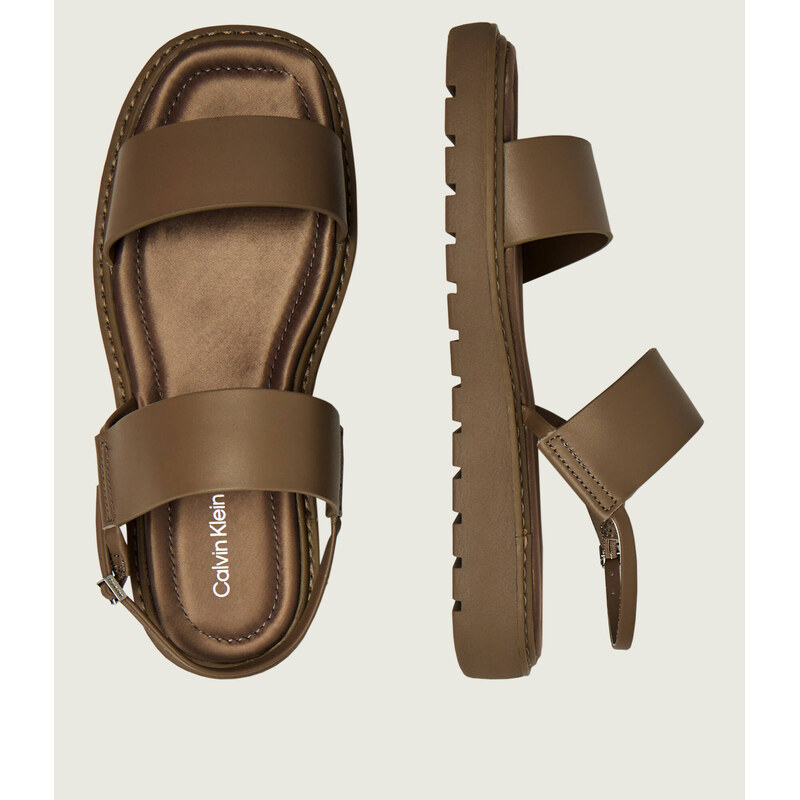 Calvin Klein Kožené sandály
