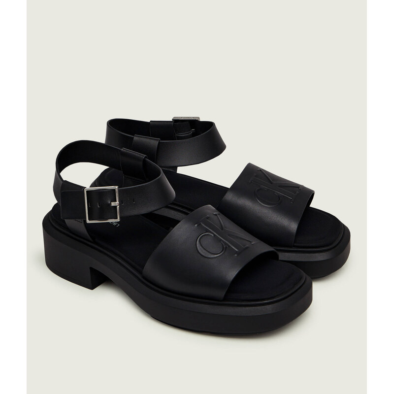 Calvin Klein Kožené sandály