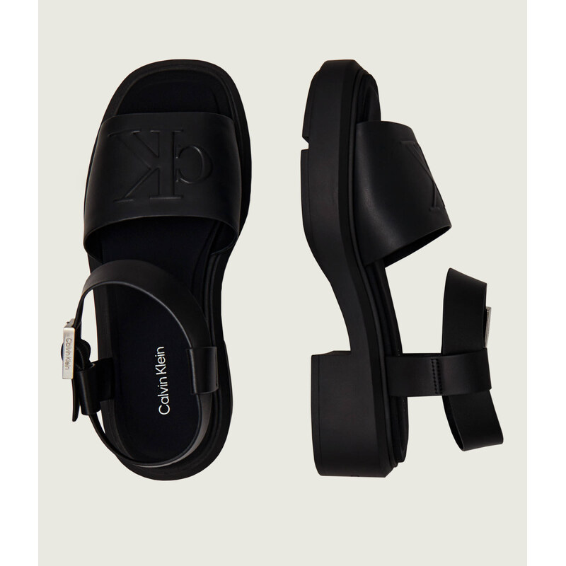 Calvin Klein Kožené sandály