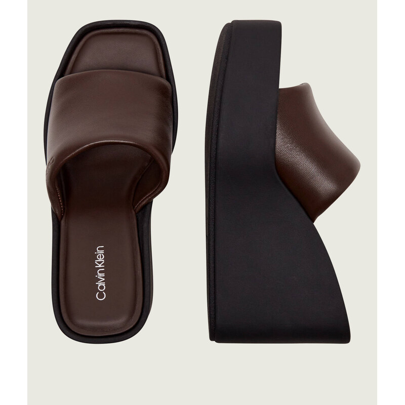 Calvin Klein Kožené pantofle