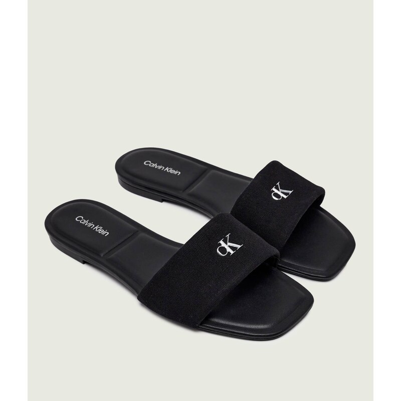 Calvin Klein Pantofle s přídavkem kůže