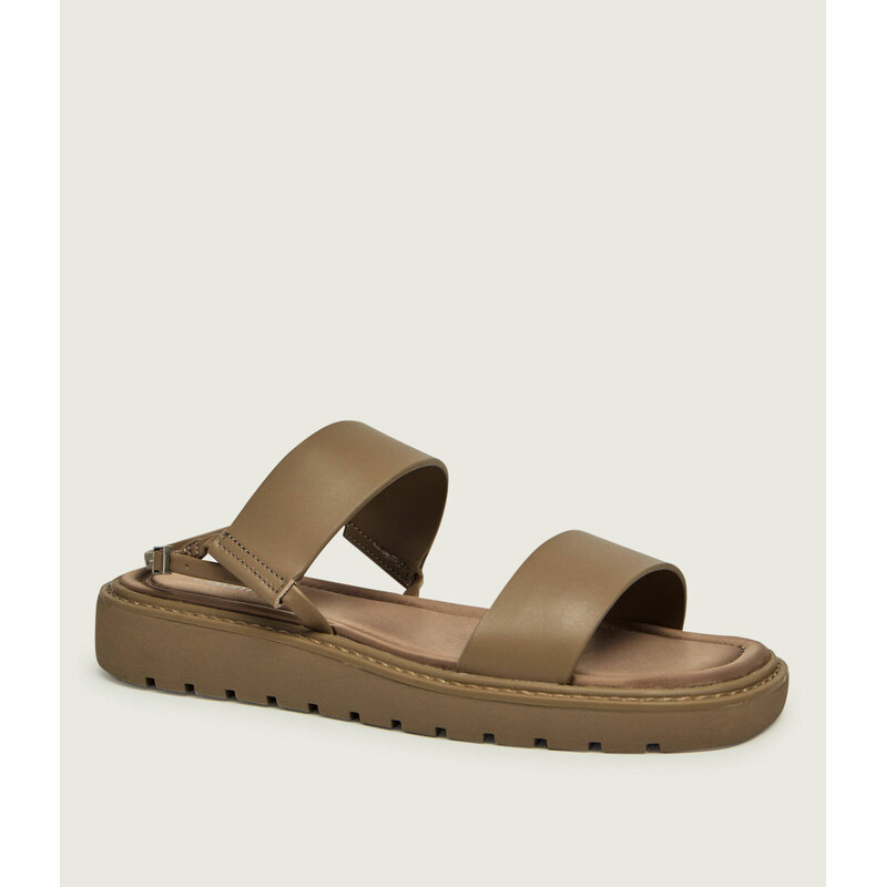 Calvin Klein Kožené sandály