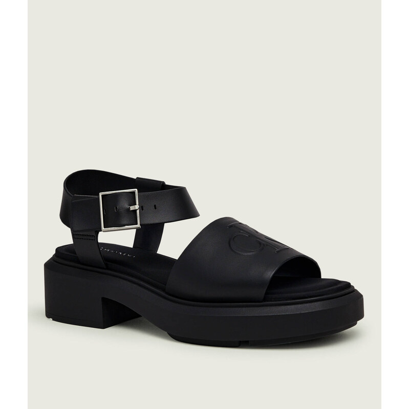 Calvin Klein Kožené sandály