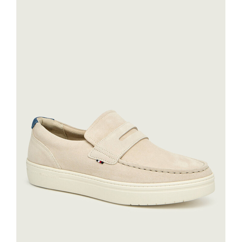 Tommy Hilfiger Mokasíny MODERN LIGHT HYBRID | semiš