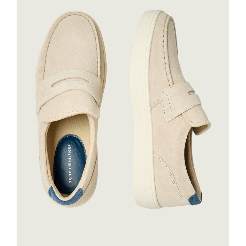 Tommy Hilfiger Mokasíny MODERN LIGHT HYBRID | semiš